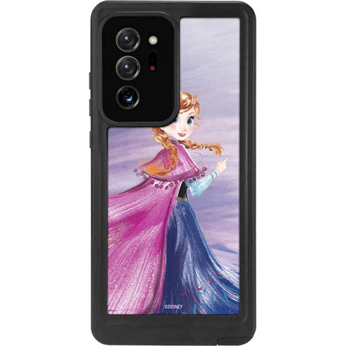 Disney Frozen Anna Sketch Art Galaxy Note20 Ultra 5G Waterproof Case